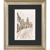 Permin counted cross stitch kit "The Village", 23x28cm, DIY, 92-0161 Model