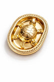 Handcrafted Brass Tortoise on Plate; Vastu & Feng Shui for Wealth & Luck. Model