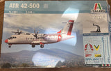 Italeri 1/144 ATR-42-500 Plastic Kit Sealed Parts NOS Model