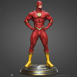 The Flash 1/10 1/8 1/6 1/4 3D Print Model Kit Unpainted Unassembled GK Model
