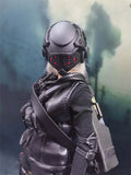 1/6 Plastic Helmet Mask Model 12'' Male Female Figure Accessories Model