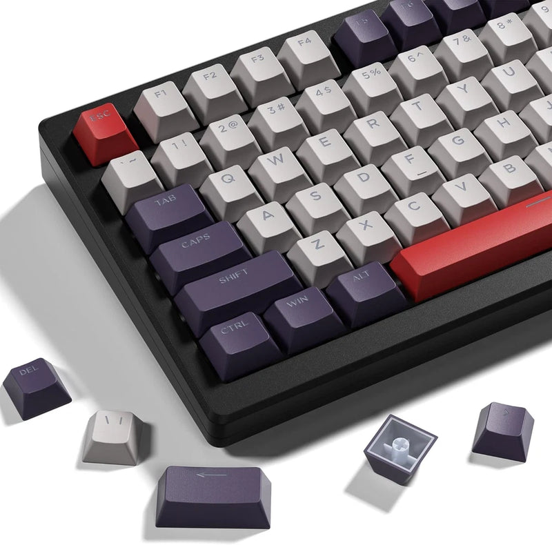 XVX Shine through Keycaps -133 Keys Cherry Profile Double Shot PBT Keycaps Model