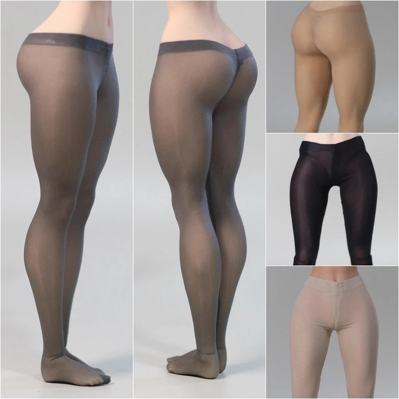 DMTOYS 1/6 Ultra Thin Elastic Pantyhose Female Stocking Model For 12" Figure Model