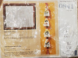 VTG Creative Circle Candlewicking Kit. NEW Sealed Birds Basket Cat House   READ Model