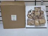 RARE Vintage 2007 Home Grown by Enesco Barrel Burlap Sack Display Stand 4009060 Model