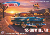 1955 CHEVROLET  BEL AIR 1/25 scale Atlantis mint in sealed box ROUTE 66 SERIES Model
