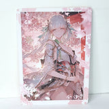 Jinhsi Cherry Blossoms Waifu Card Anime Girl Wall Art Oversized Board A5 Model
