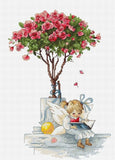 New Luca-S Cross Stitch Kit The Roses-B1115 Model