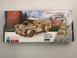 Mechanical Models UGEARS Wooden Pickup Lumberjack Model Kit Plywood No Glue Model