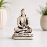 Buddha Statue 7.5x6x3.8cm Resin Figurine Meditation Room Decor Mindfulness Gift Model