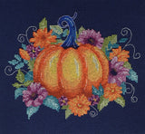 Abris Art AB-233 Cross Stitch Kit Autumn Colors, Needlepoint Kit,DIY Pumpkin Kit Model
