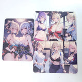 Yoimiya Jean Keqing Anime Waifu Art Oversized Board A6 Lot of 3 Model