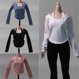 DMTOYS 1/6 Soldier Loose sports casual  Toys  Shirt Clothes Model for 12