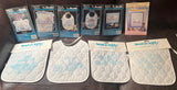 Stamped Embroidery Bibs, Birth Announcements, Pillow Case/Sheet and Pillow Sham Model