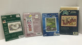 Cross Stitch Kit Lot of 4 Bucilla Jan Lynn Jiffy Model