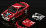 Mortal 1/64 LANG S14 240SX KOUKI HEC 2026 Limited Model Car Model