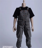 1/6 workwear straps pants clothes Model For 12" TBL PH Action Figure Body Toys Model