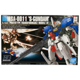 Bandai HGUC 1/144 Gundam Sentinel #23 MSA-0011 S Gundam Plastic Model Kit Model