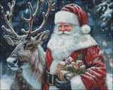 Arctic Santa Claus 21 - Counted Cross Stitch Kits Needlework Embroidery DIY Model