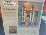 New, SEALED! GREENLEAF THE EMERSON ROW WOODEN DOLLHOUSE KIT Model