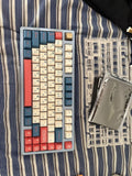 Bubble 75 Keyboard, FR4, Brass, POM Plates, Gaskets, And GMK Bento Keycaps Model