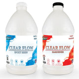 Clear flow epoxy resin, 2 part, resin, low odor, easy to use, (1-1) mixing Model