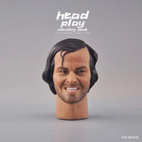 1/6 Scale Young Jack Nicholson Head Carving Model Toys Model