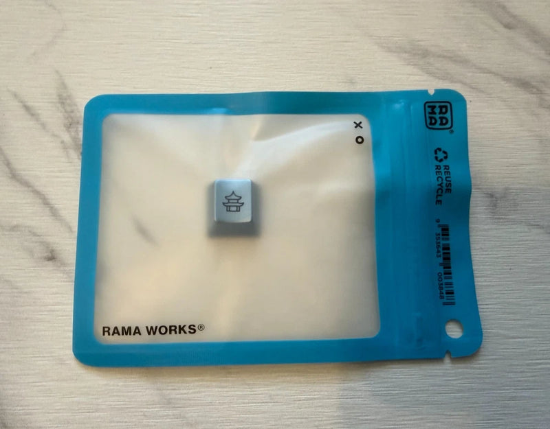 GMK Fuji RAMA / Hibi Pagoda metal artisan keycap NEW (for MX switch) Model