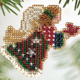 Christmas Angel Beaded Ornament Kit Mill Hill 2004 Winter Holiday Model