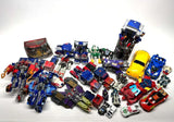 14 Lbs. Lot of Assorted Transformers/Transforming Toys & Accessories Model