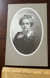 Photo on Board Young Woman Bows,Ball and Rindahl Photographer Grafton N.D. Model