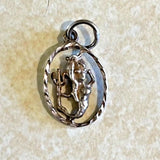 Vintage Sterling Silver Mermaid Charm 1 1/4¡± x 1¡± Charms