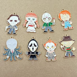 Lot 80 Pcs Cartoon  Metal Charms DIY Earring Jewelry Making Pendant Charms