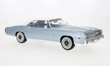 MCG Cadillac Eldorado Convertible Light Blue 1976 1:18 Model Car Model