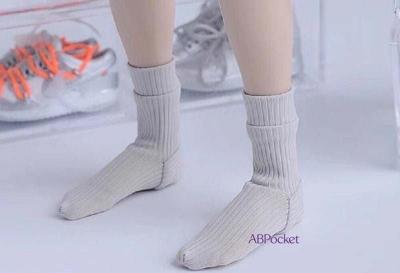 1Pair Soldier Accessories Athletic Style Socks Model  For 12" Action Figure 1/6 Model