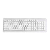 104 Key White Keycap Set With XDA Height Perfect For Home Or Office Setups Model
