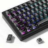 Clear keycaps,Transparent Keyboard keycaps,Jelly Key caps Set,Shine Through keyc Model