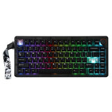 MechLands CIDOO QK75 VIA Programmable 75% Wireless Hot-Swappable Keyboard -Black Model