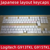 Replacemen set of 87 key caps for Logitech G913TKL G915TKL Japanese layout Model