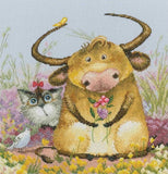 RTO counted Cross Stitch Kit "What a Team!" M834, 25,5x24,5cm, DIY Model