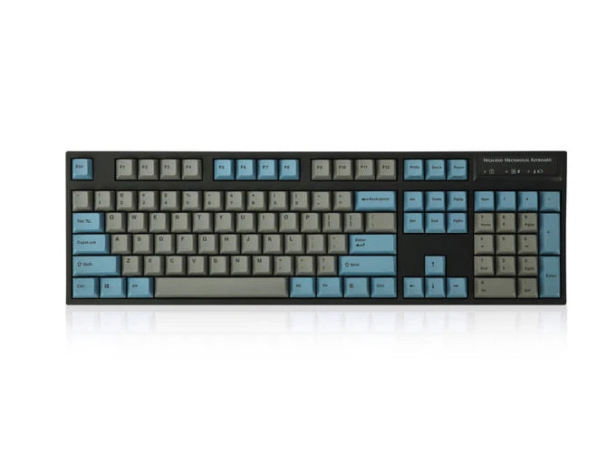 Leopold FC900RBT High-End Mechanical Bluetooth Keyboard GrayBlue/50g Model