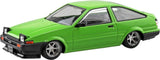 AOSHIMA 1/32 Rakupla Snap Kit No.11CU-GN Toyota Sprinter Trueno Custom Green Model
