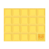 20 Pcs PBT Keycap Set DSA Mechanical Numeric Keypads for Keyboard, Yellow Model