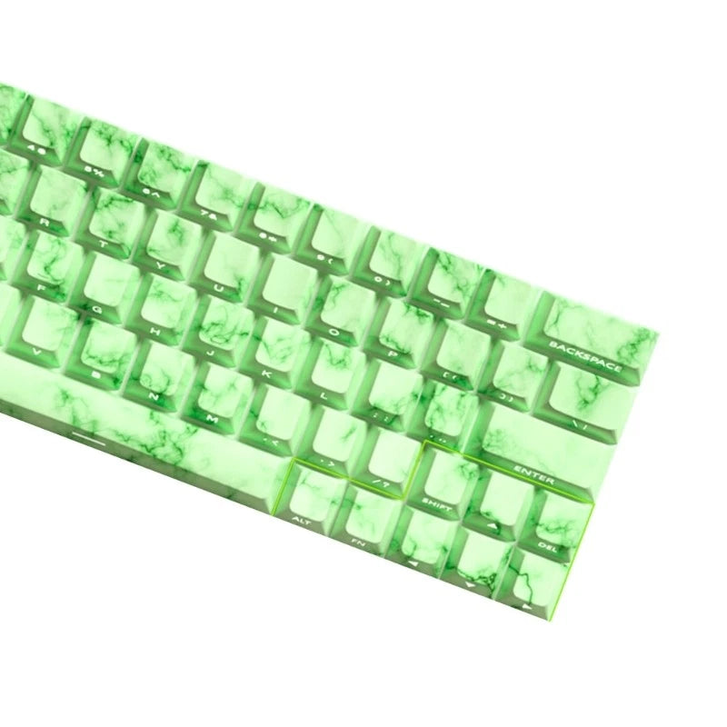 64/74Pcs Side Print Dye-Sub Backlit Keycaps Original Profile for 60 80 61/64/68 Model