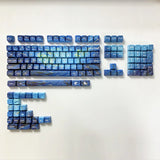 MDA Profile Blue Starlit Sky Dye Sublimation PBT Keycap Set Model