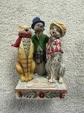 Jim Shore Heartwood Creek Caroling Cats 2009 Figurine Christmas Folk Art Model