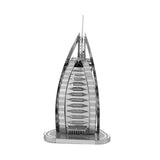 Fascinations Metal Earth ICONX Buildings Burj Al ARAB 3D laser cut Model Kit Model