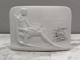 1985 Lladro Collectors Society Signed Stamped Don Quixote Store Display Plaque Model