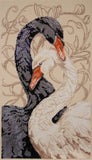 Swans of love Counted Cross Stitch Kit ?C DIY Needlework Craft Model