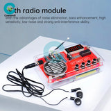 DIY FM Radio Electronic Kit Adjustable Frequency 150Hz-20KHz Welding Project Model